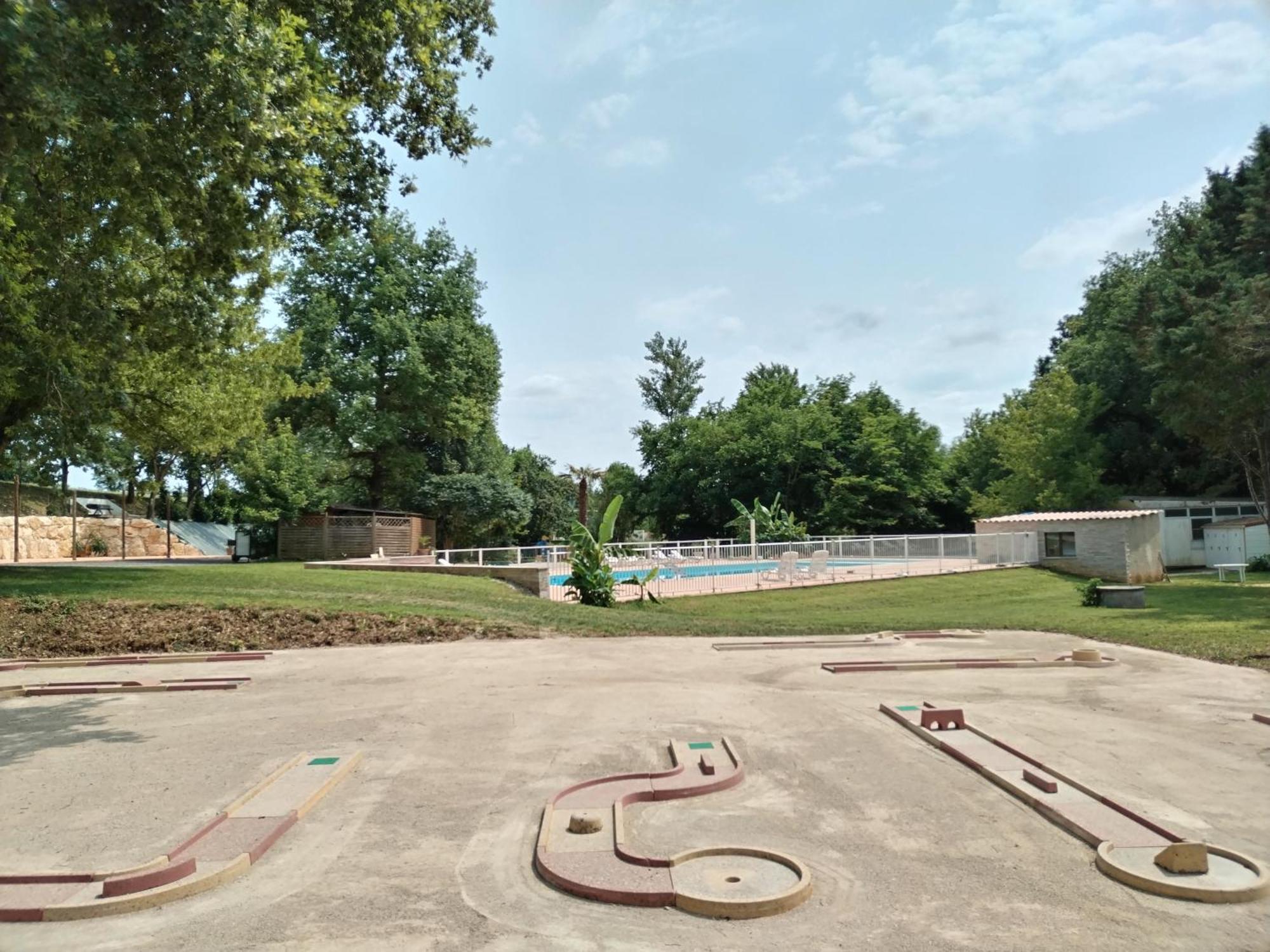 Camping Nature Le Valenty Mobil-Home-Dordogne Panoramique Clim Piscine Soturac Kültér fotó