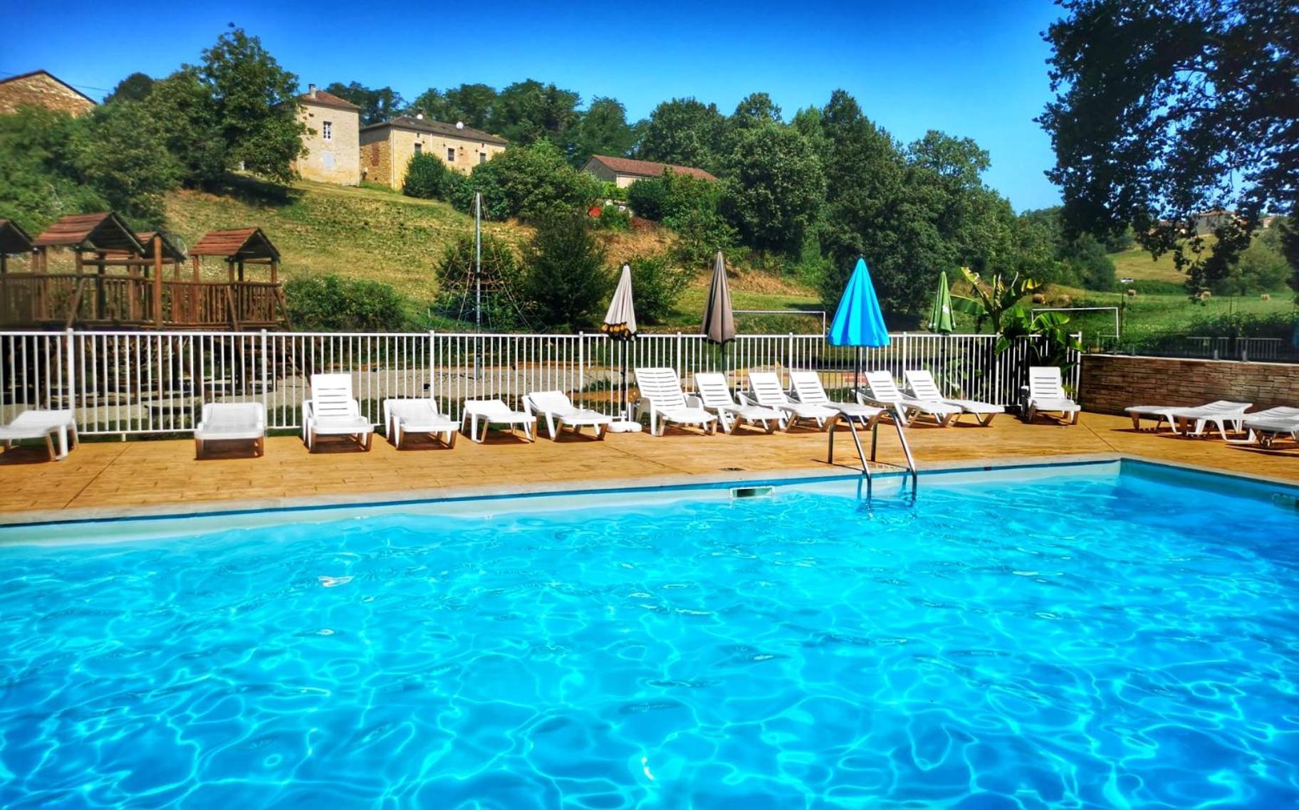 Camping Nature Le Valenty Mobil-Home-Dordogne Panoramique Clim Piscine Soturac Kültér fotó